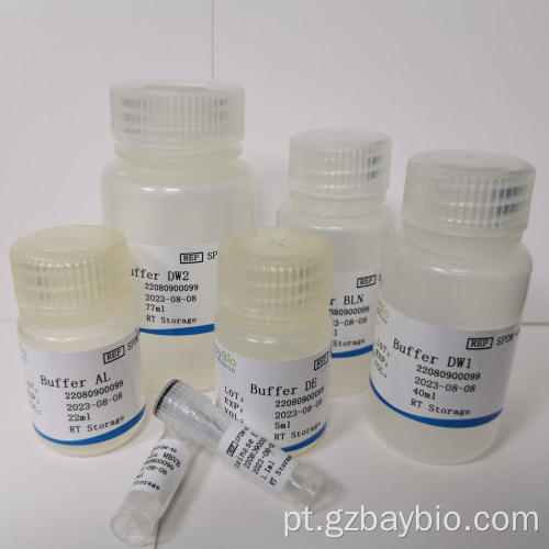 Kit de extração de ácido nucleico de DNA de sangue seco